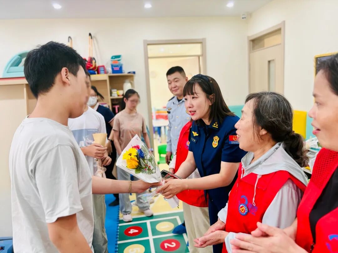 河西消防支队携手天津大姨志愿者走进心心语开展消防安全培训相关图片16